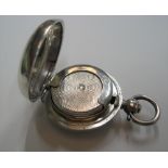 Tandy & Sons, silver sovereign holder with engine turned decoration, Chester 1902