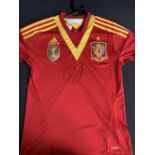 Diego Costa - Signed Spain 2013 Home Shirt with COA