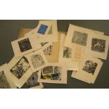 Large collection of Eddie Bianchi (Newcastle-Upon-Tyne active 1975-1995) prints, etchings, lithos