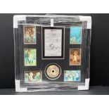 Don Henley - Framed Signed Songsheet ?Take it Easy. 6 unsigned photos. Unsigned CD with COA. Don
