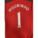Jose Mourinho - Signed Manchester United 2016 Home Shirt with COA