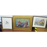 3 good quality watercolours to include P Granet 1916, Irene Holdway and Don Smith view of