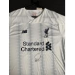 Roberto Firmino - Signed Liverpool 2019 Away Shirt with COA