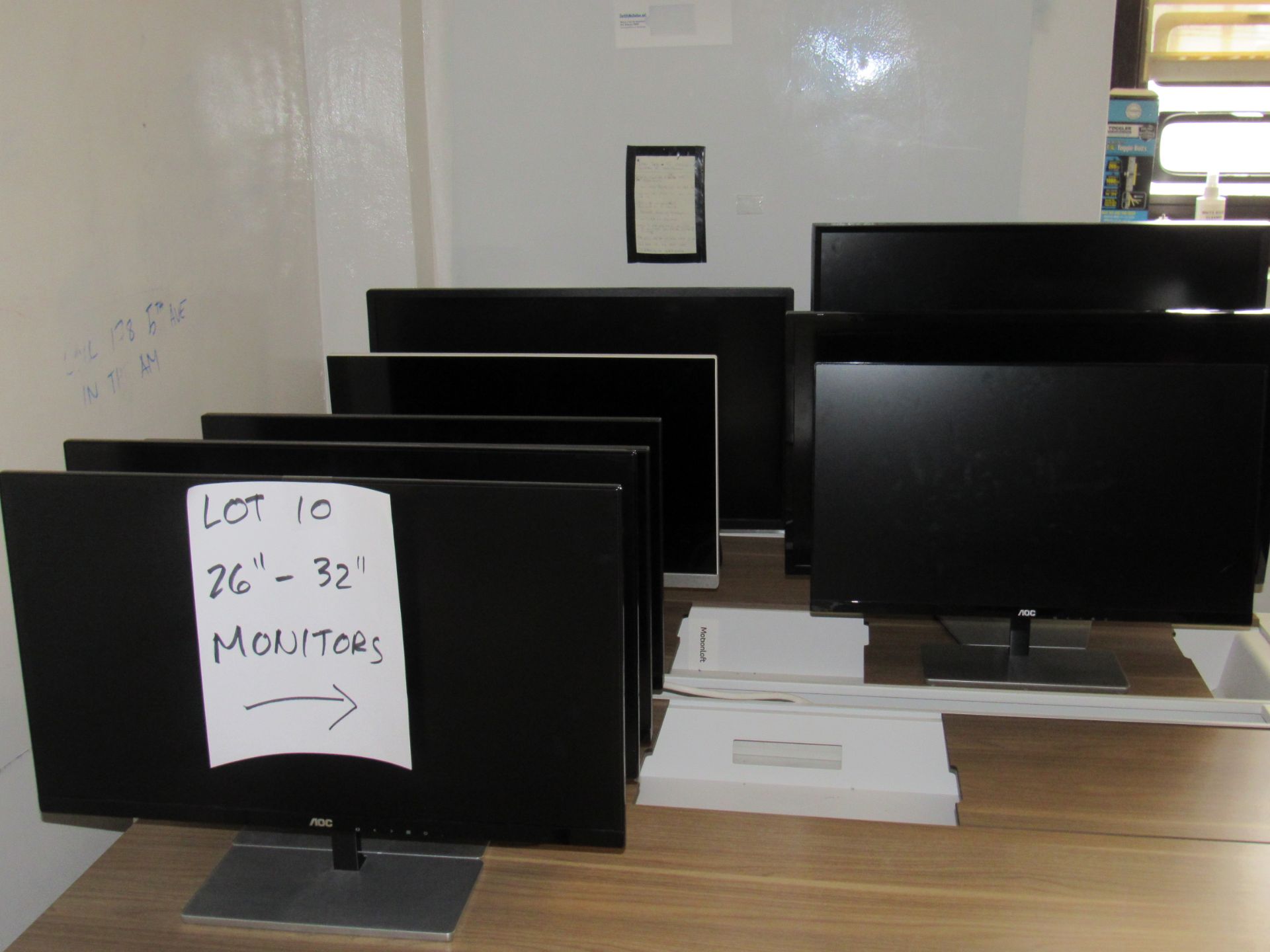 Lot of Assorted Monitors, 6-Acer Monitors 22-24", 7-Sceptre Monitors 22-24", 2-Lenovo Monitors 22- - Image 4 of 5