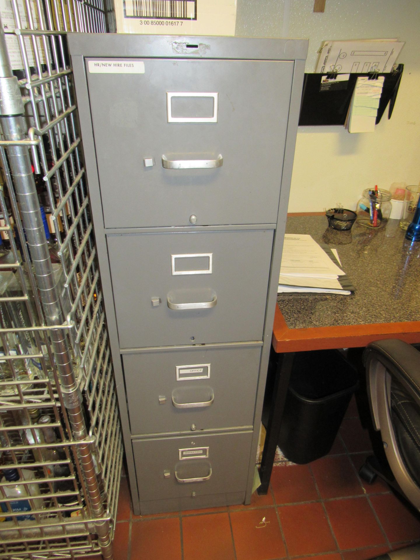 Lot 2- Assorted File Cabnets 2 Drawer & 4 Drawer (Location Emeryville)