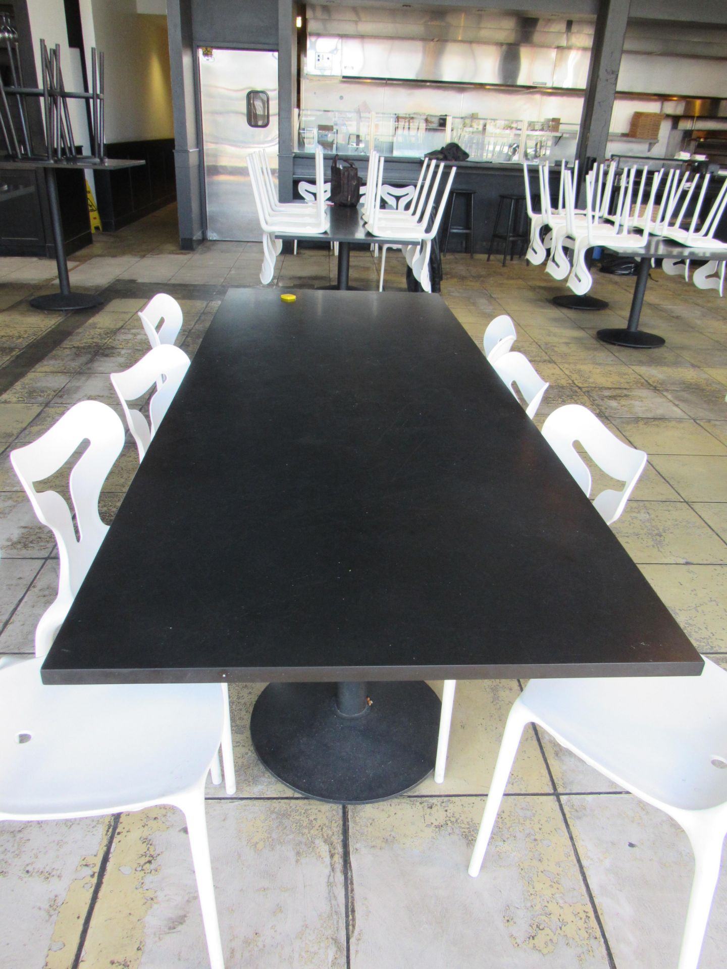 Lot of 7-Low Top Tables Only 3'x8' (Location Emeryville)