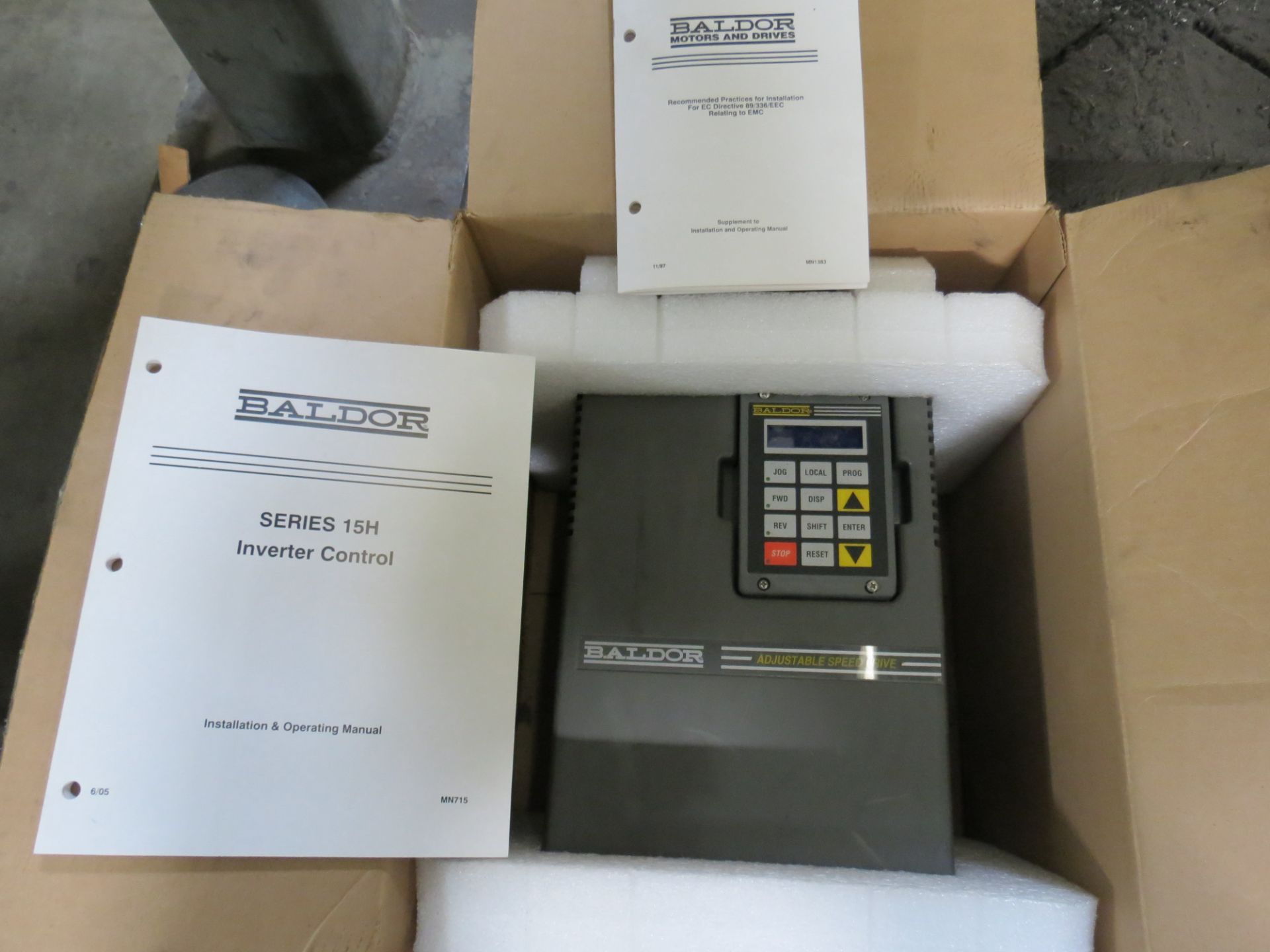 Baldor Series 15H Inverter Control