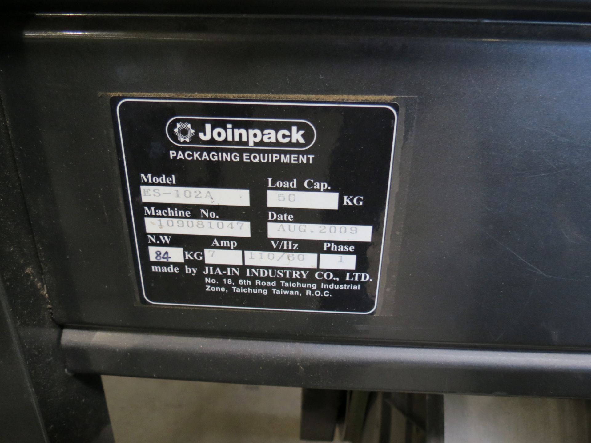 Joinpack Polychem PC102 Semi Automatic Strapping Machine - Image 2 of 2