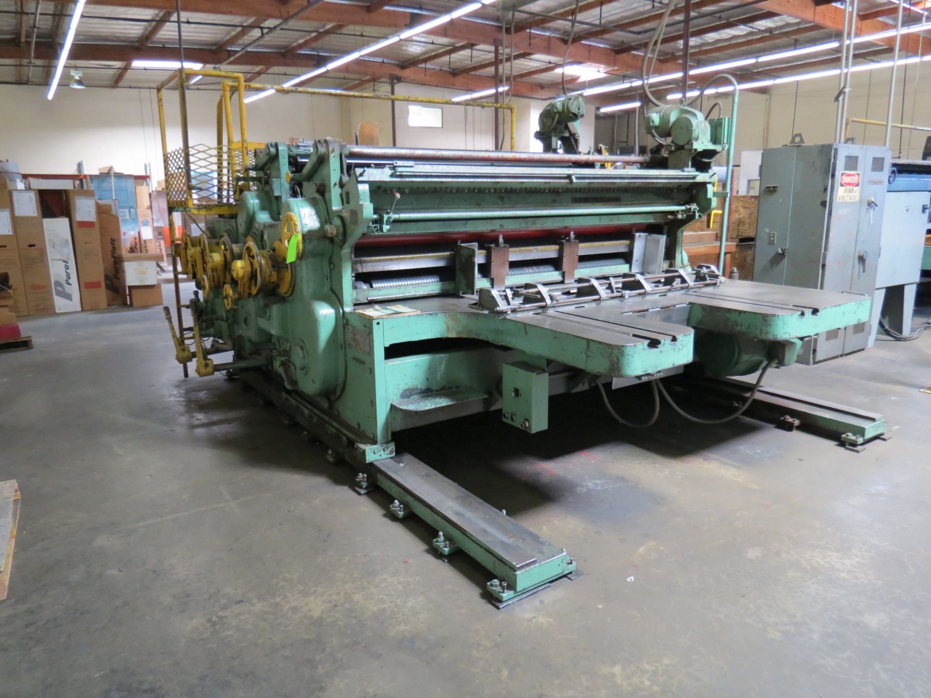 Greenwood Printer-Slotter 50 x 103" - Image 3 of 7