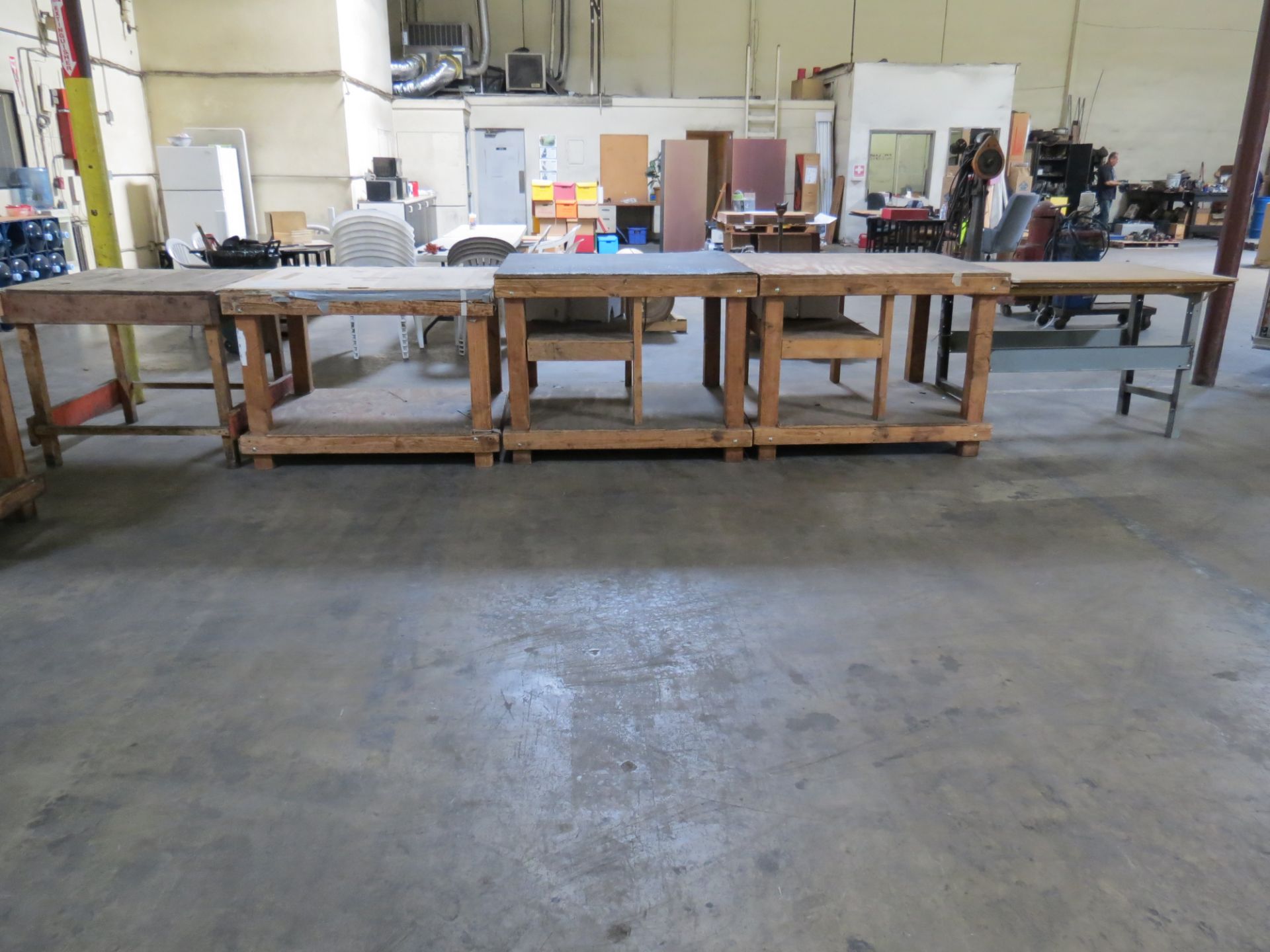 Lot 5-Assorted Wood Benches