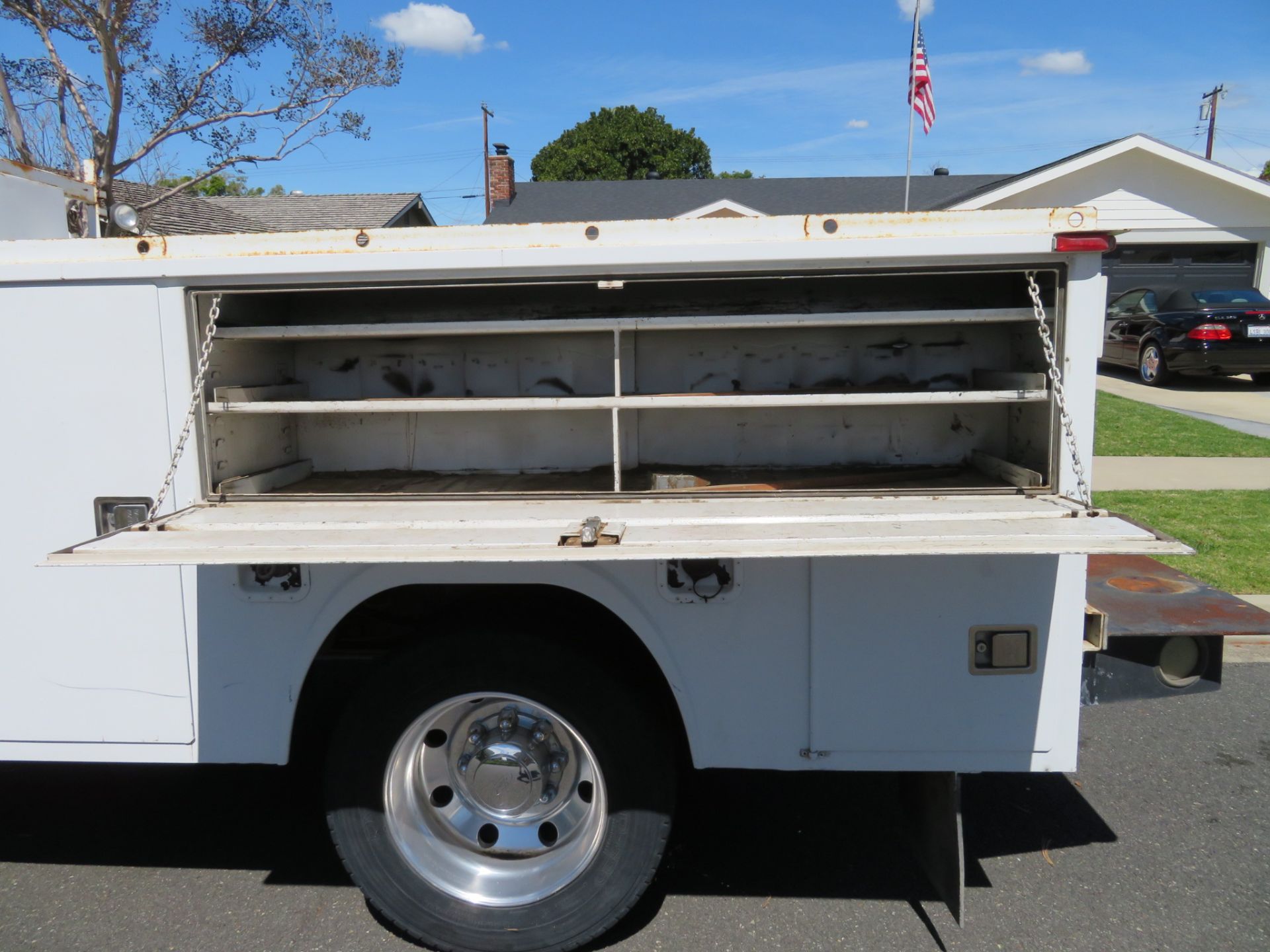 2004 Ford F550 Crew Cab Service Truck Miles 171,571 VIN:1FDAW56P34EB60799, LIC:7J44529 - Image 7 of 19