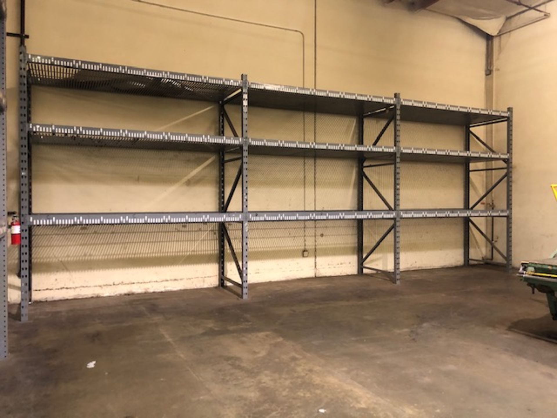 Lot of 5-Sections of Grey Heavy Duty Racking - Image 2 of 4