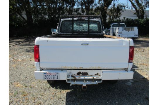 1997 Ford F-250, Reg Cab, 2WD, 5.8L V8 Gas Eng., Lic. 20847F1, VIN: 3FTHF25HXVMA08512, Mileage 360, - Image 3 of 9