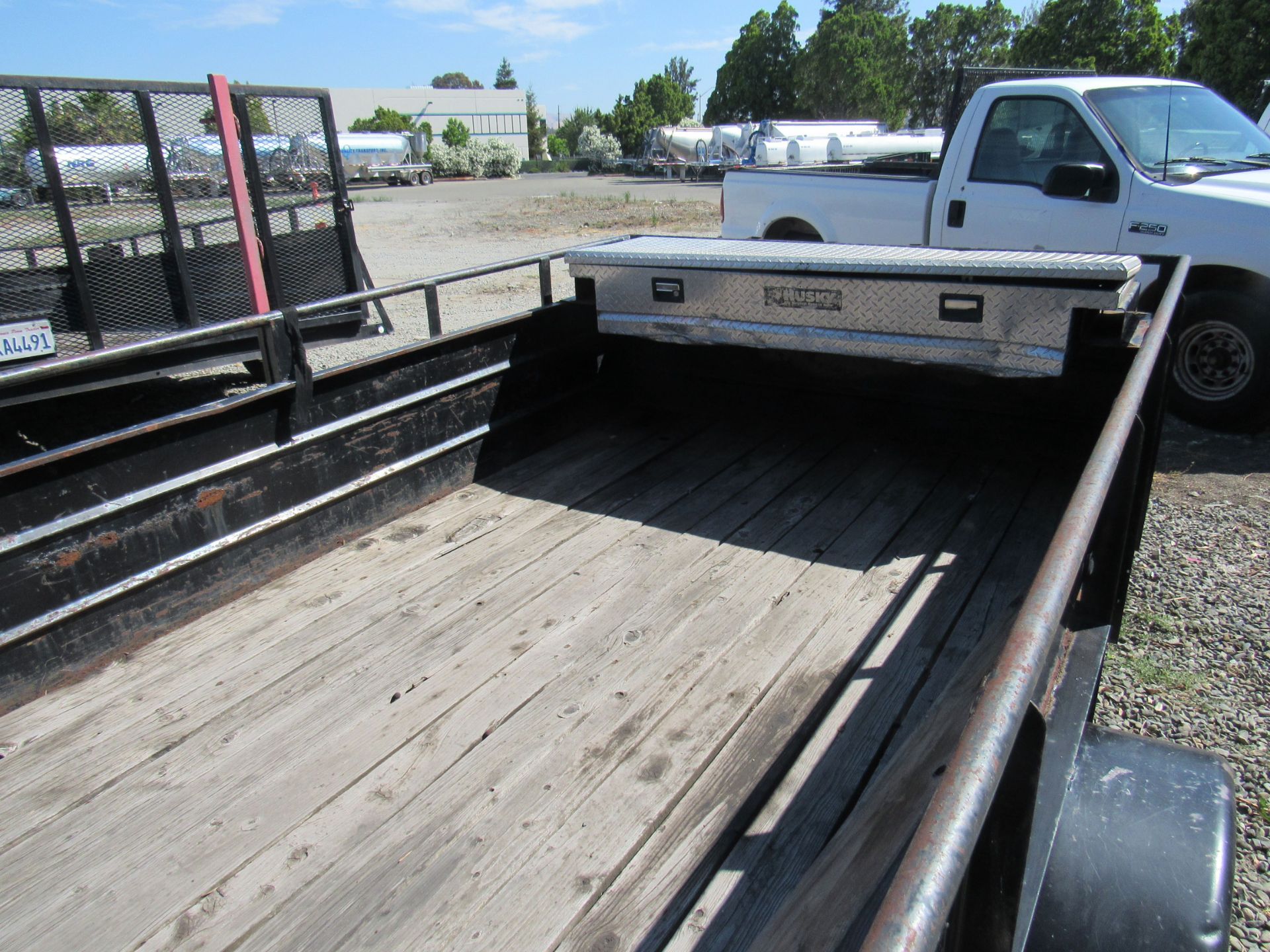 2008 6'X12' Carson Landscape S/A Utility Trailer, Lic. 4KA4490, VIN: 4HXLS12108C140546 (Location - Image 4 of 4