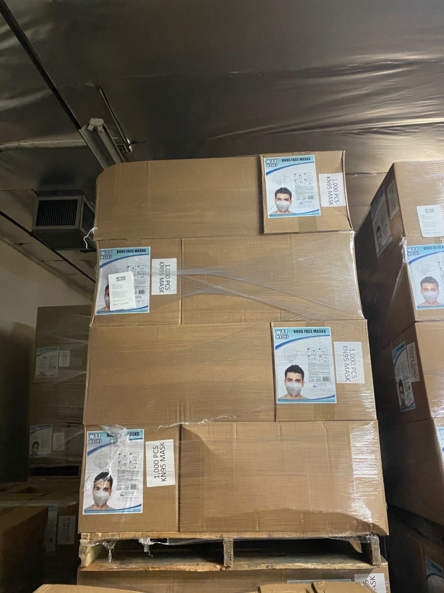 Boxes of KN95 Face Masks (Sold by the Box, Bid Multiplied by 64) Face Masks Marked KN95 But NOT - Image 4 of 7