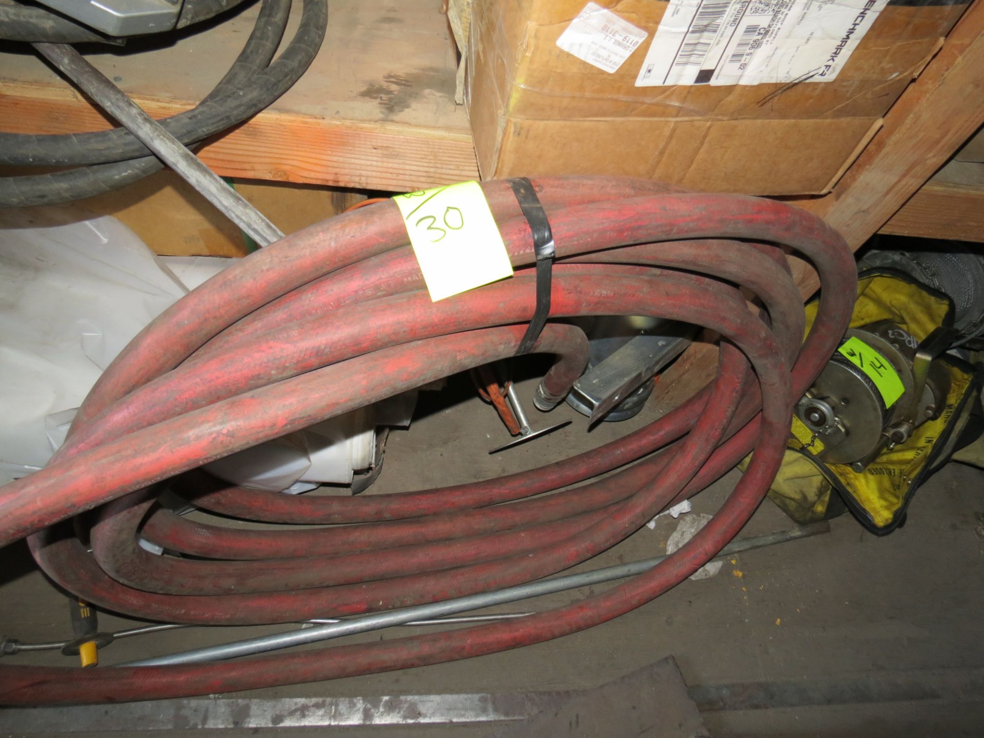 LOT OF ASSORTED FIRE HOSES & PNEUMATIC AIR HOSES ONLY - Image 3 of 3