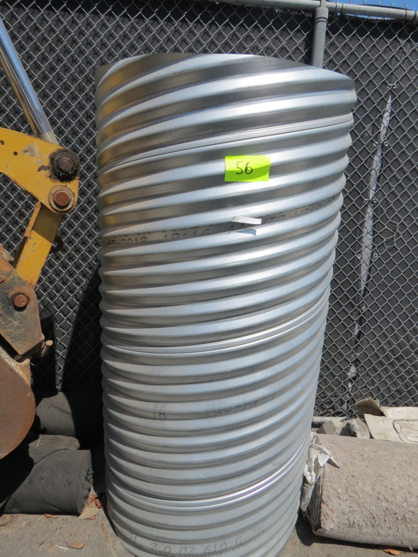 GALVANIZED CORRUGATED STEEL DRAINAGE PIPE 36" X 72"