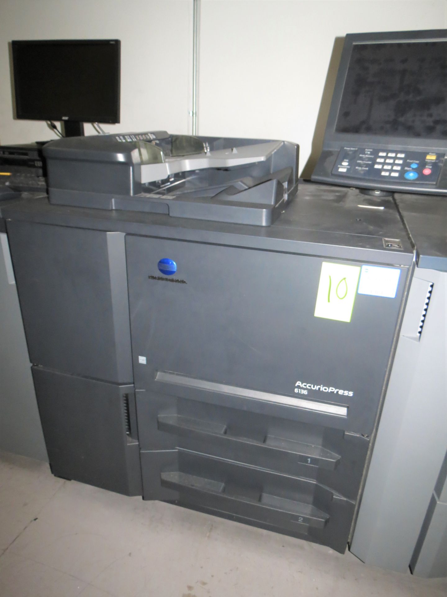 Konica Minolta Bizhub Pro 6136 Black and White Digital Press, Total Count 15,178,327 Subj. to Conf. - Image 3 of 11