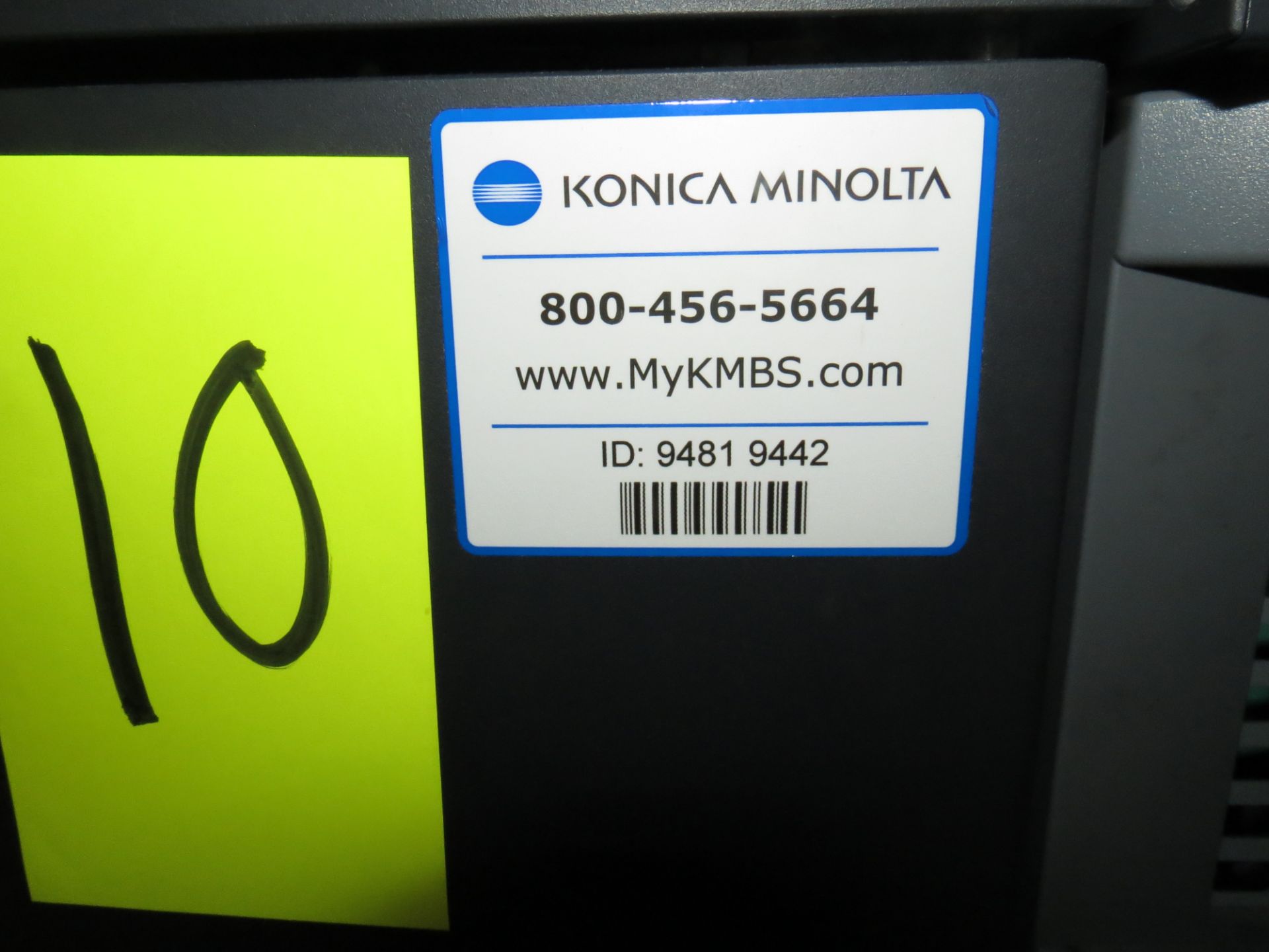 Konica Minolta Bizhub Pro 6136 Black and White Digital Press, Total Count 15,178,327 Subj. to Conf. - Image 6 of 11