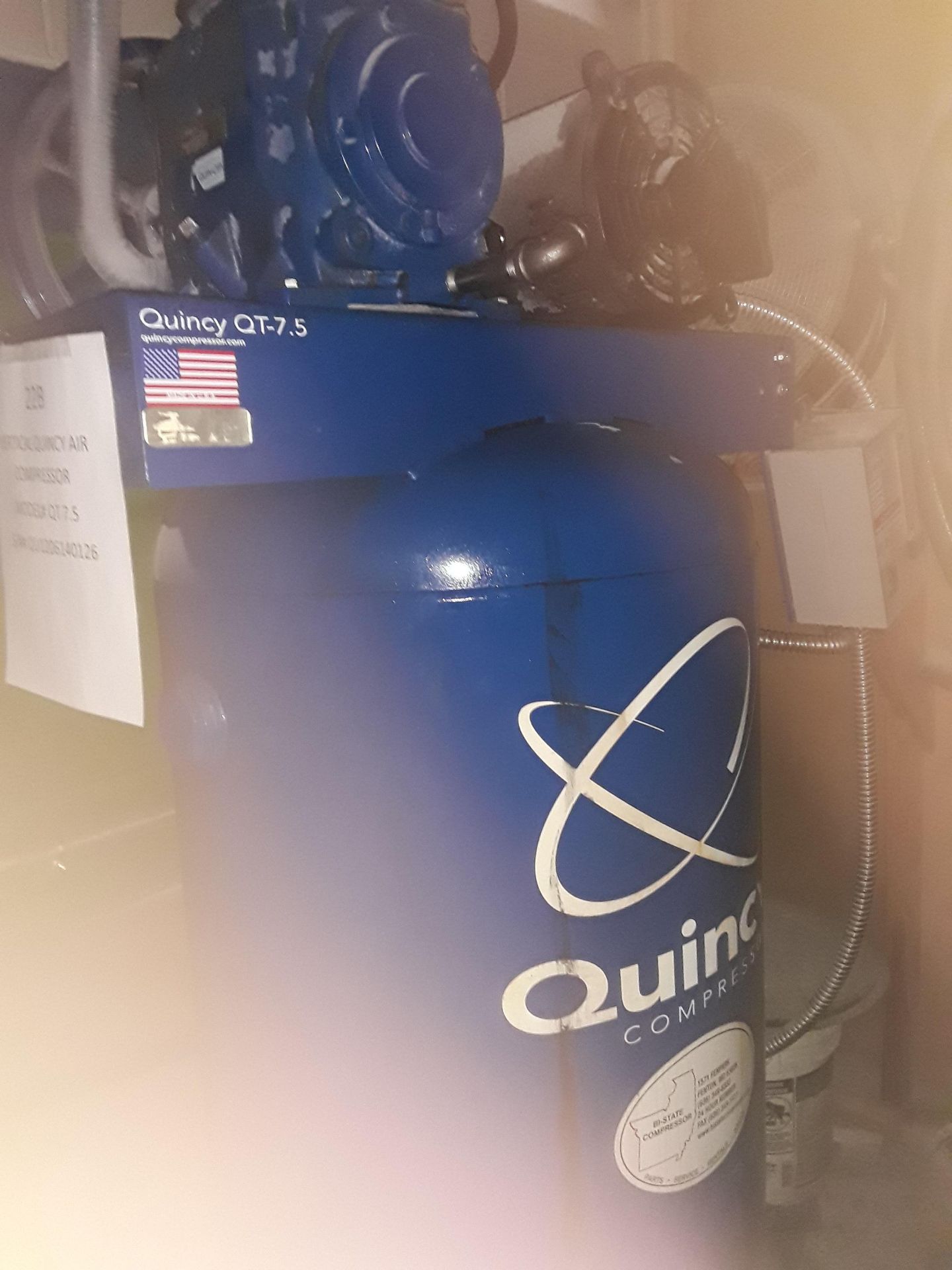 Quincy 7.5hp Air Compressor