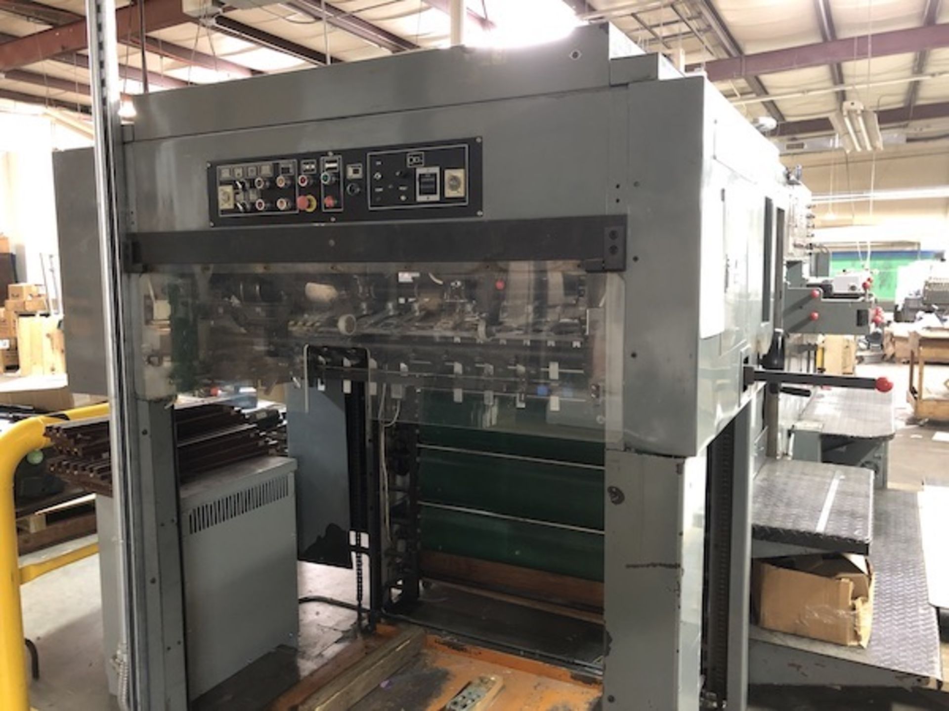 Eterna Model PE1050S Flatbed Diecutter w/Auto Stripper, 29x41 - Image 2 of 8