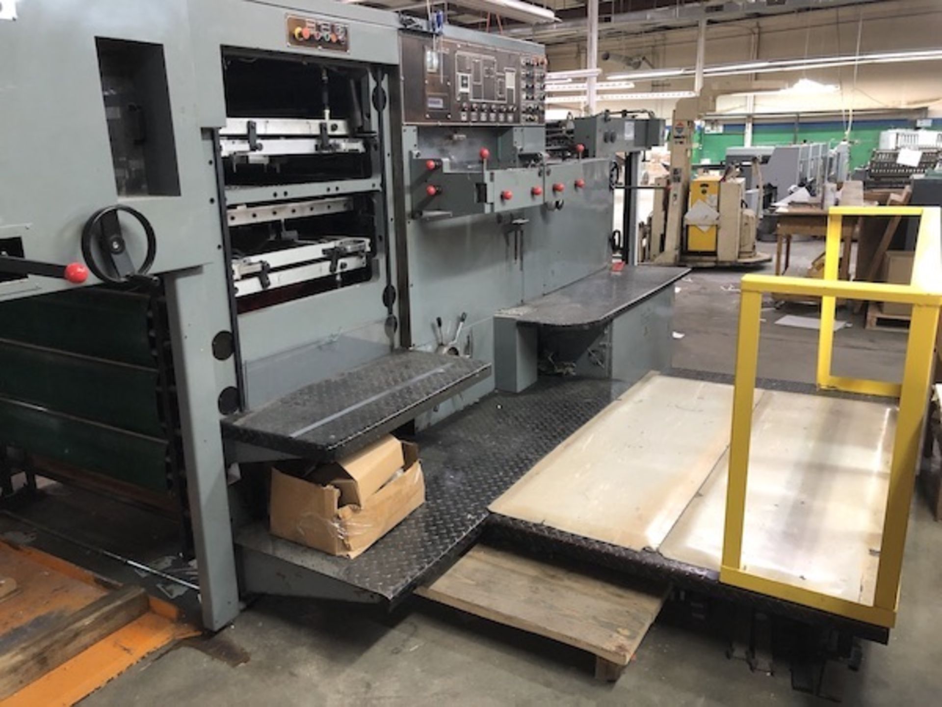 Eterna Model PE1050S Flatbed Diecutter w/Auto Stripper, 29x41 - Image 3 of 8