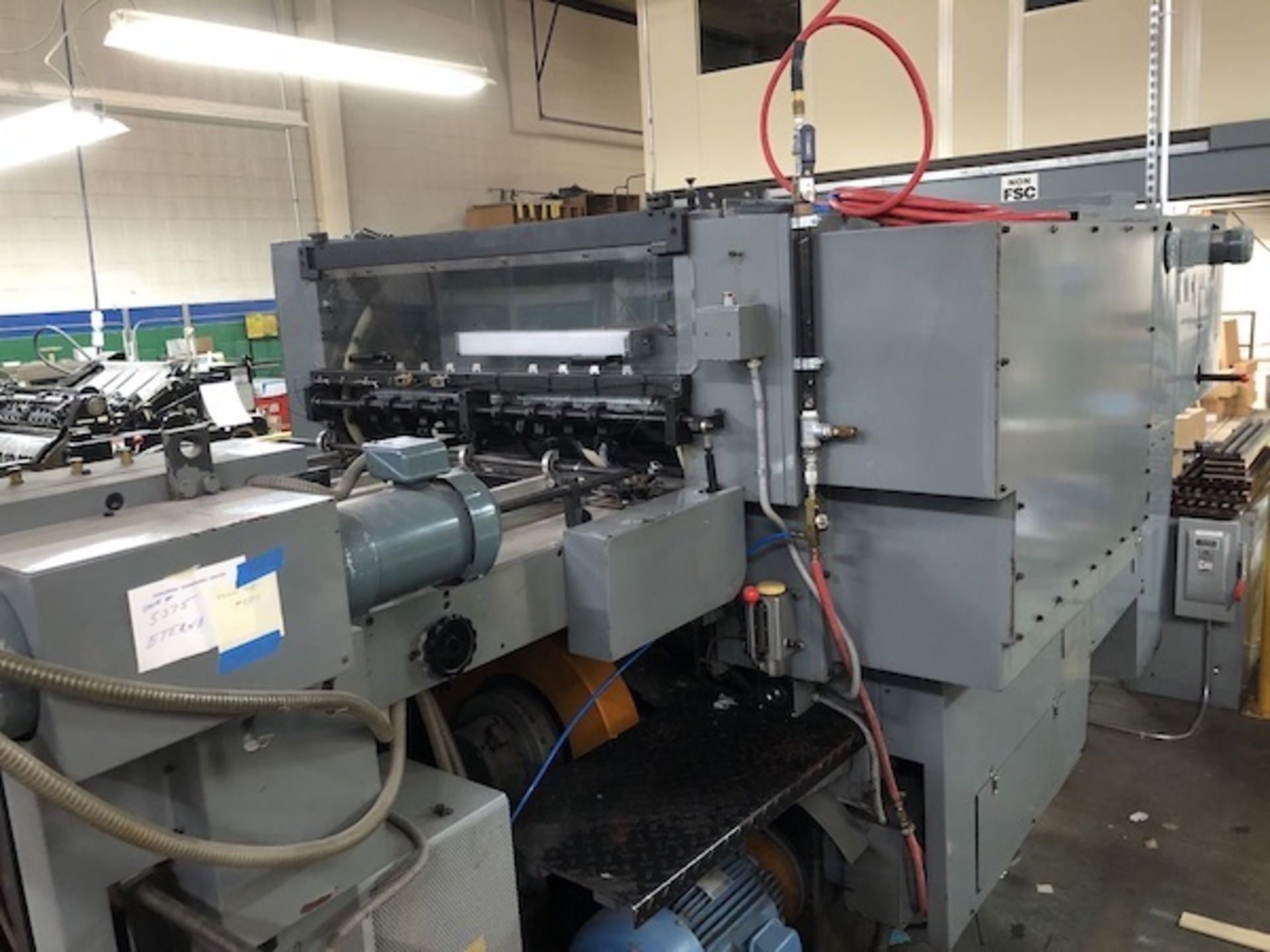 Eterna Model PE1050S Flatbed Diecutter w/Auto Stripper, 29x41 - Image 7 of 8