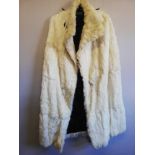 Vintage white Ermine fur ladies cape from Brighton fur company