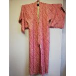 Vintage pink kimono