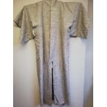 Vintage silver grey kimono