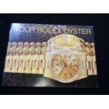 Rolex oyster booklet dated 1996