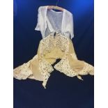 Vintage 2 ladies lace tops - 1 is a shrug