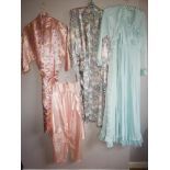 Quantity of nightwear inc Dunhuang dressing gown