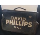 Bookmakers rail bag - David Phillips N.A.B. -27" x 17½" -David Phillips (b.1945)
