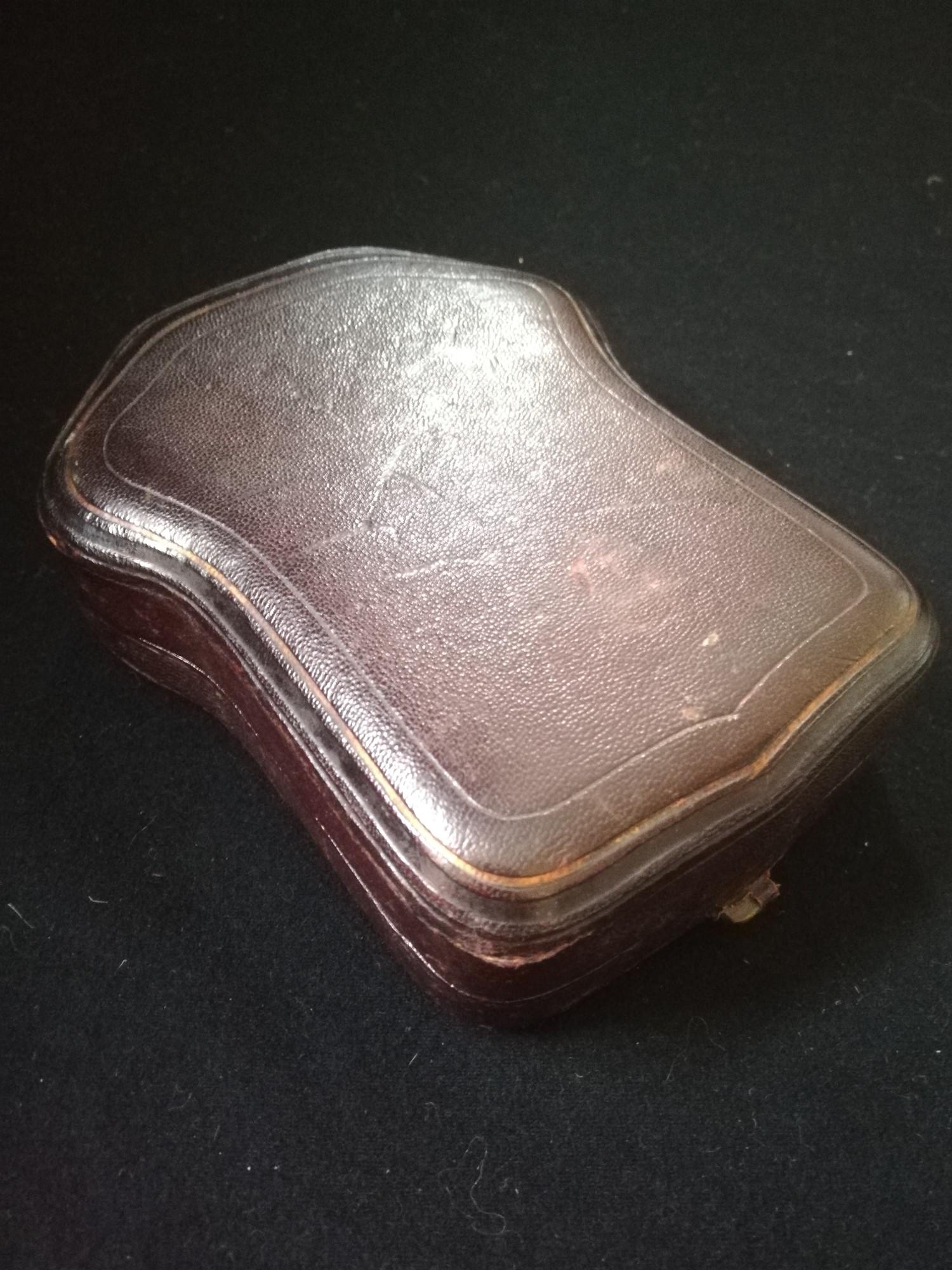 1877 Rare cased pair of Exeter silver hip flask & sandwich box by Josiah Williams & Co - Image 7 of 7