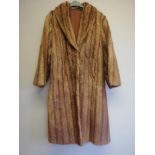 vintage Musquash / Muskrat ladies coat