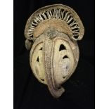 Papua New Guinea woven mask - 18" x 9½"