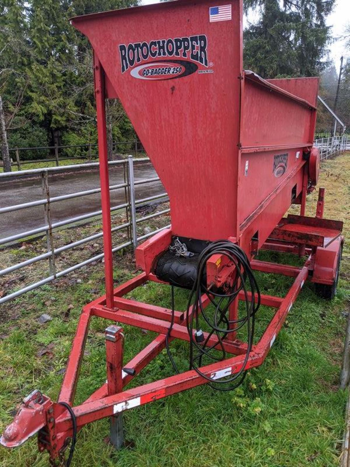 Go Bagger 250 Roto Chopper Soil Processing Machine