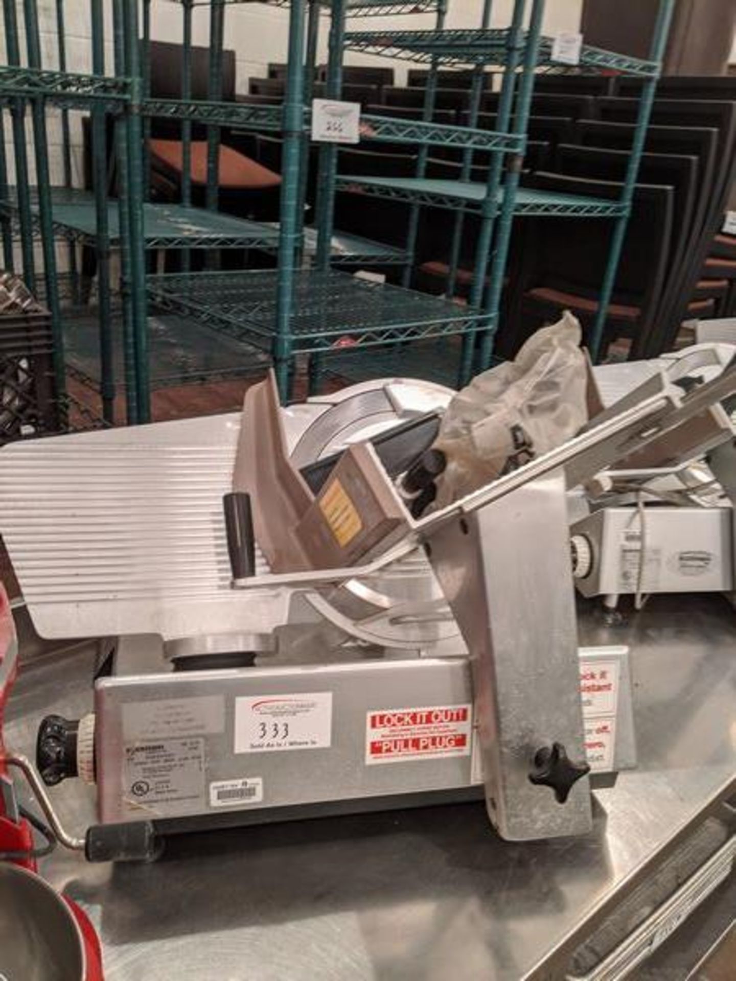 Bizerba Model SE-12D Semi Automatic Slicer