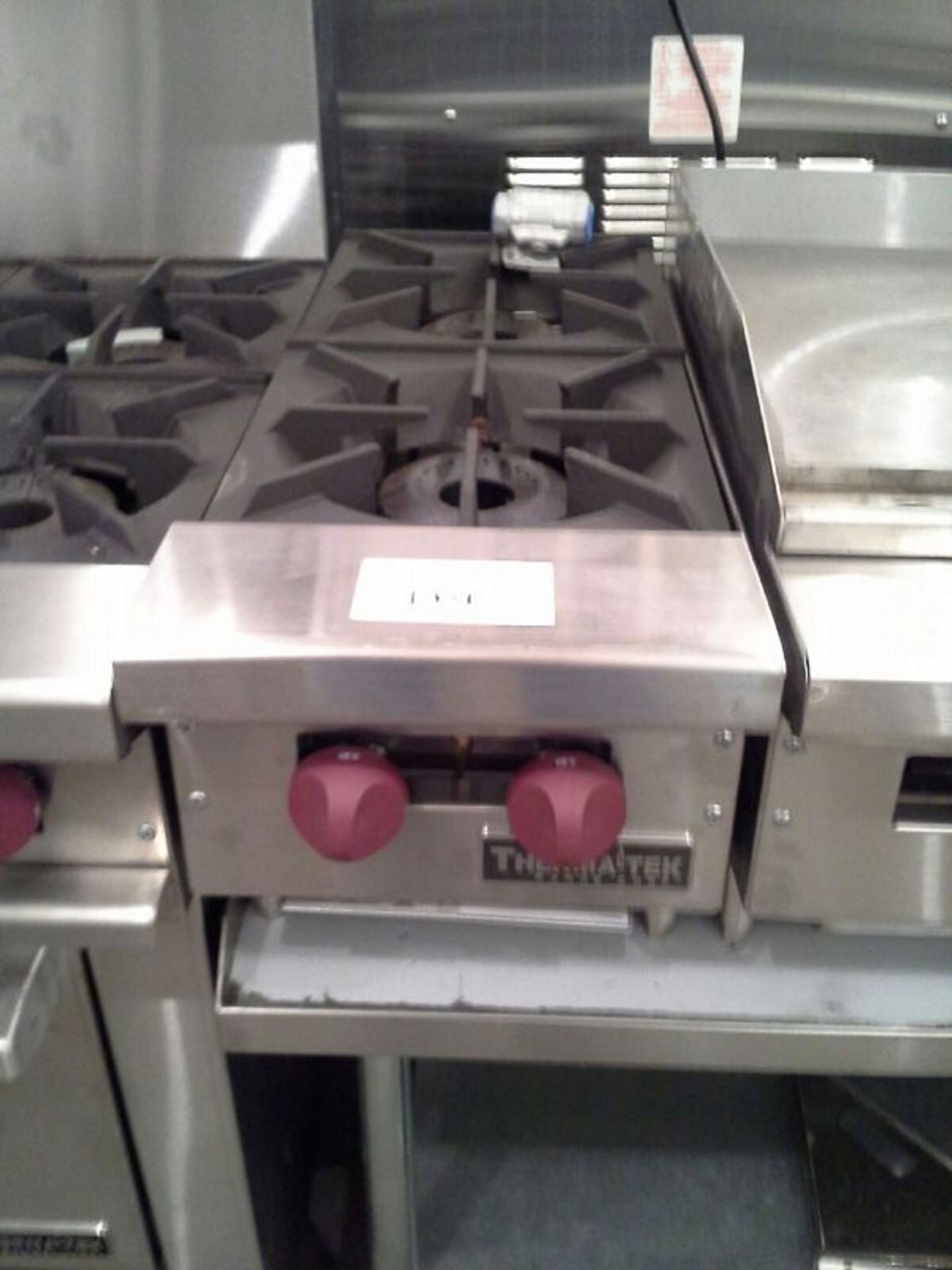 Unused Therma-Tek Countertop 2 Burner Range