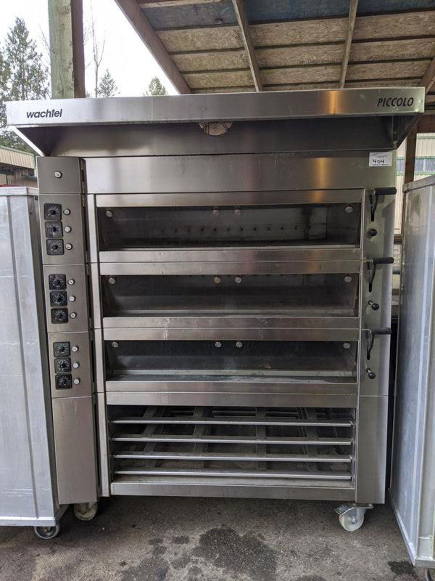 Wachtel Piccolo 3 Deck Electric Oven with Steam