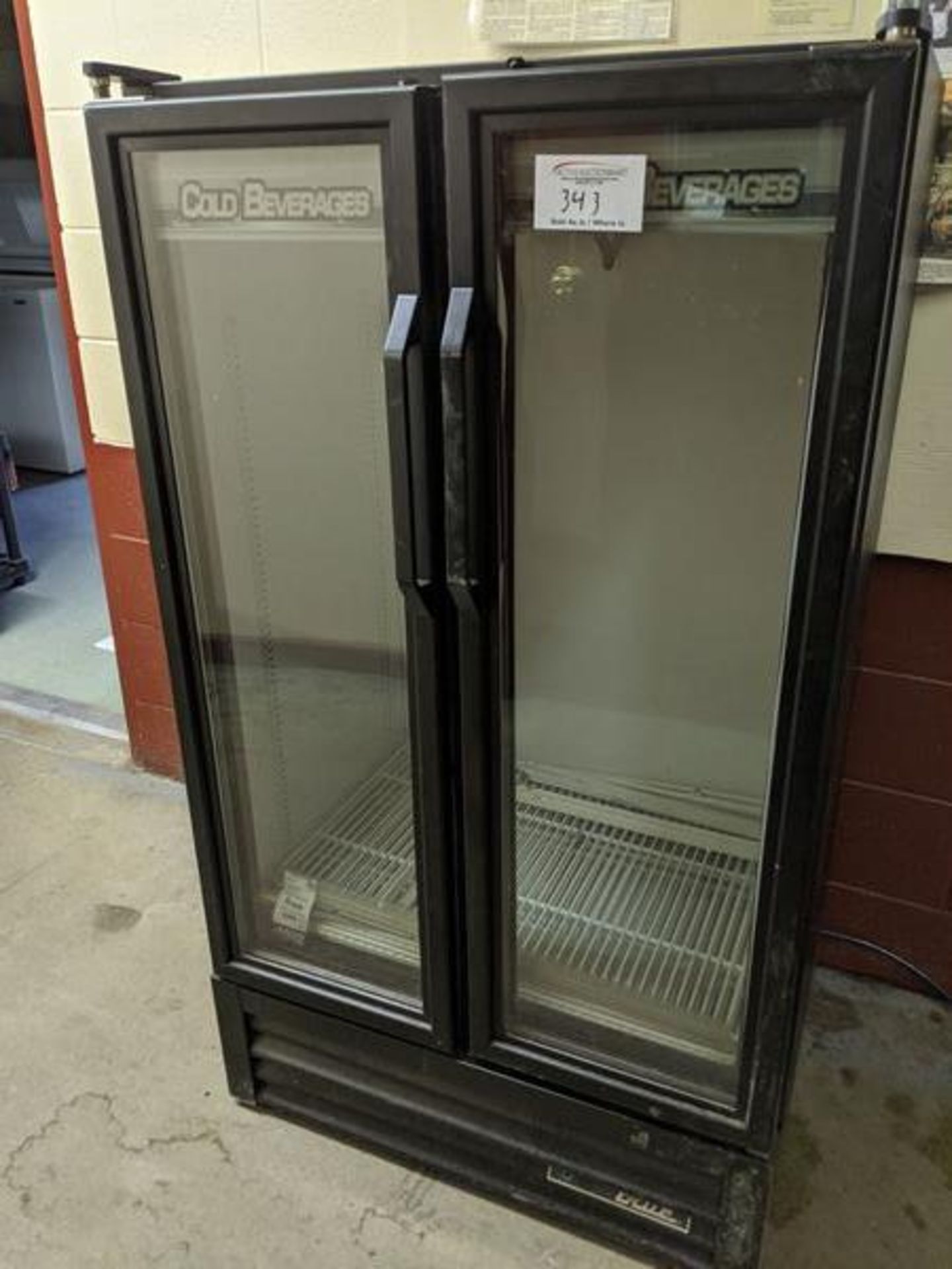 True GDM-30-HC-LD 2 Door Glass Door Cooler