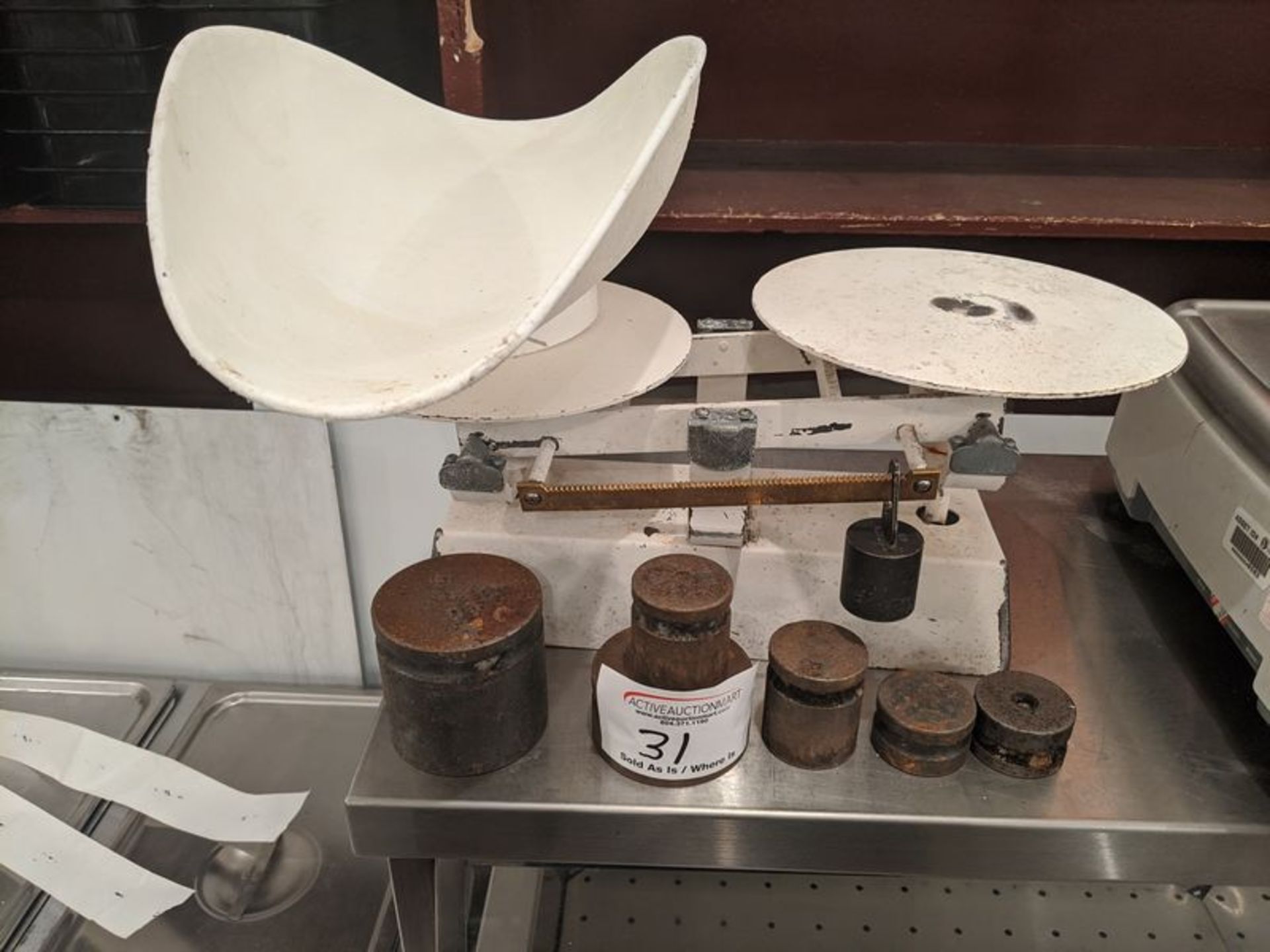 Bakers Scale with Weights