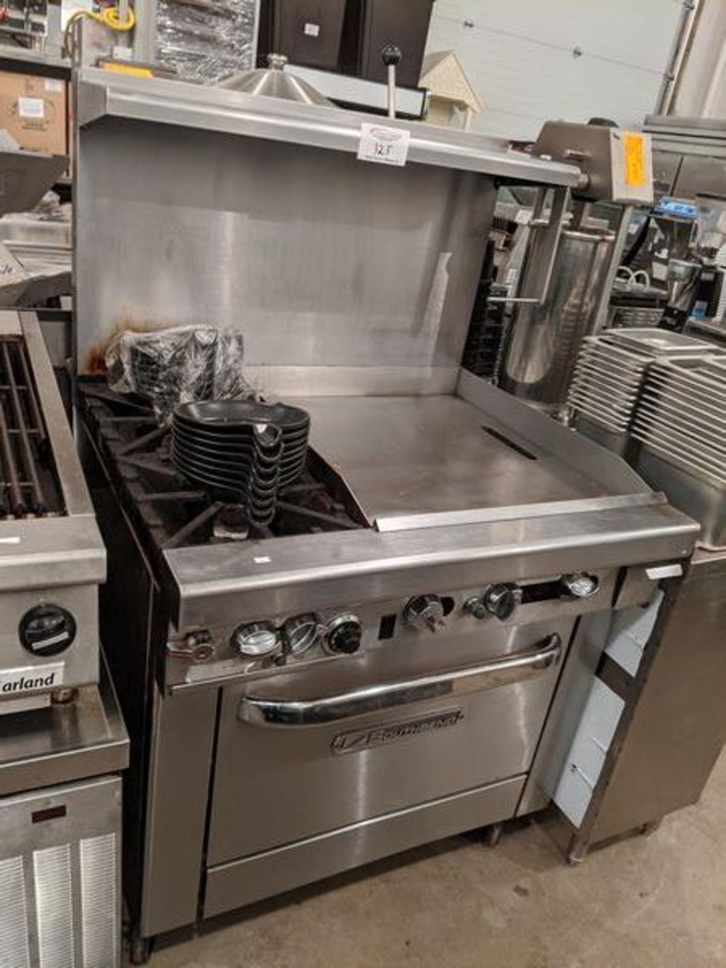 Southbend 36" Range with 2 Burners, 24" Griddle and Oven