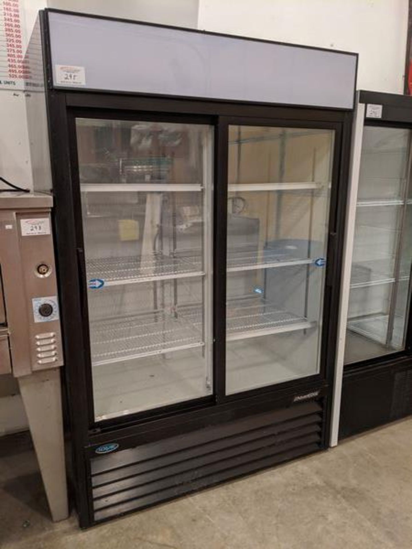 Norlake Sliding Glass Door Cooler