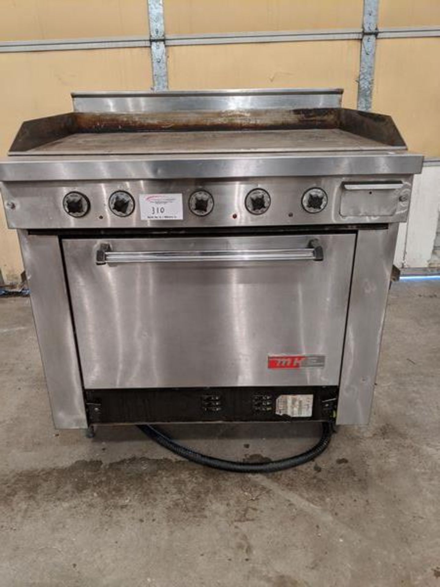 MKE 36" Electric Griddle with Oven