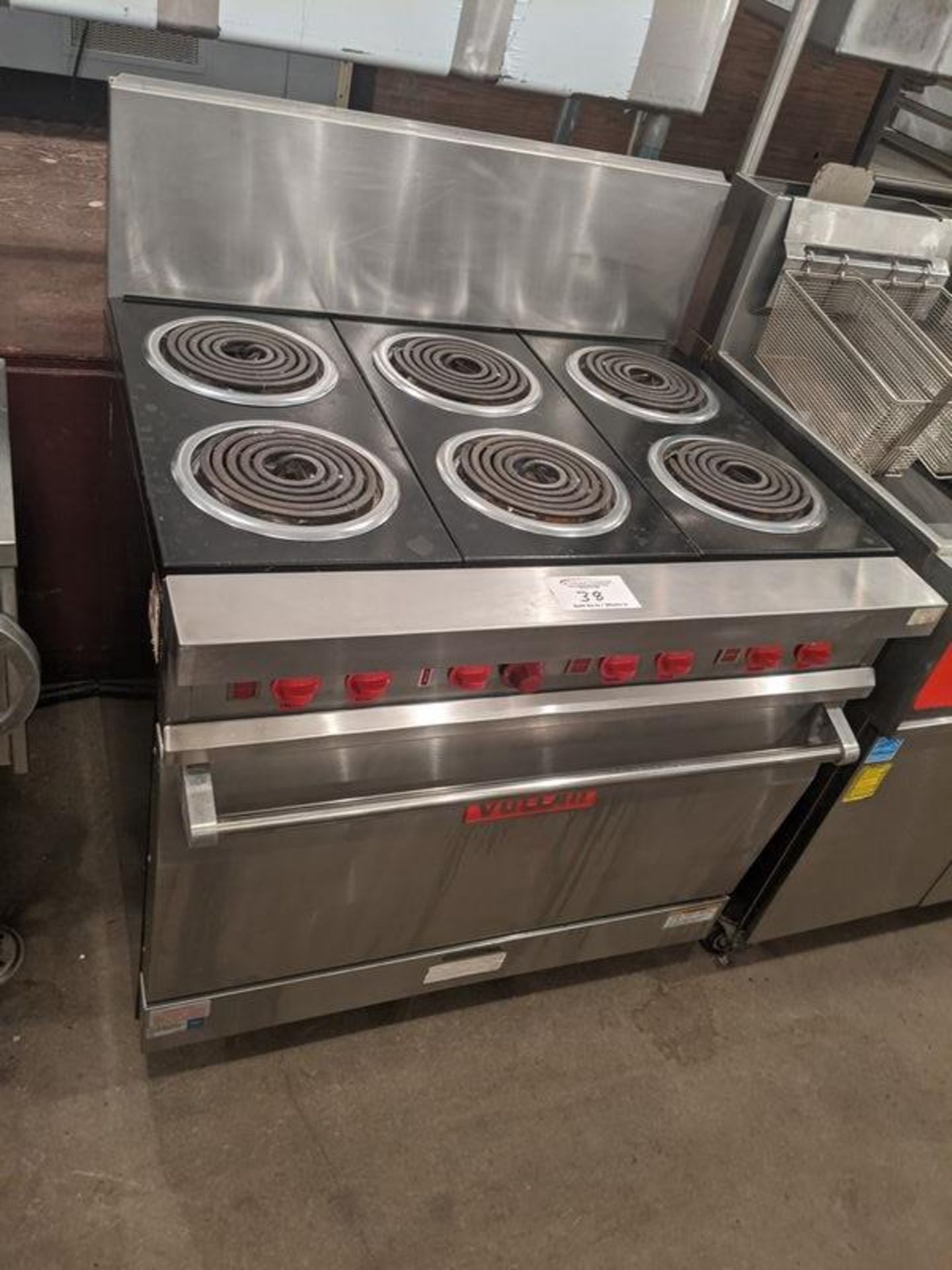 Vulcan 6 Burner Electric Range with Oven