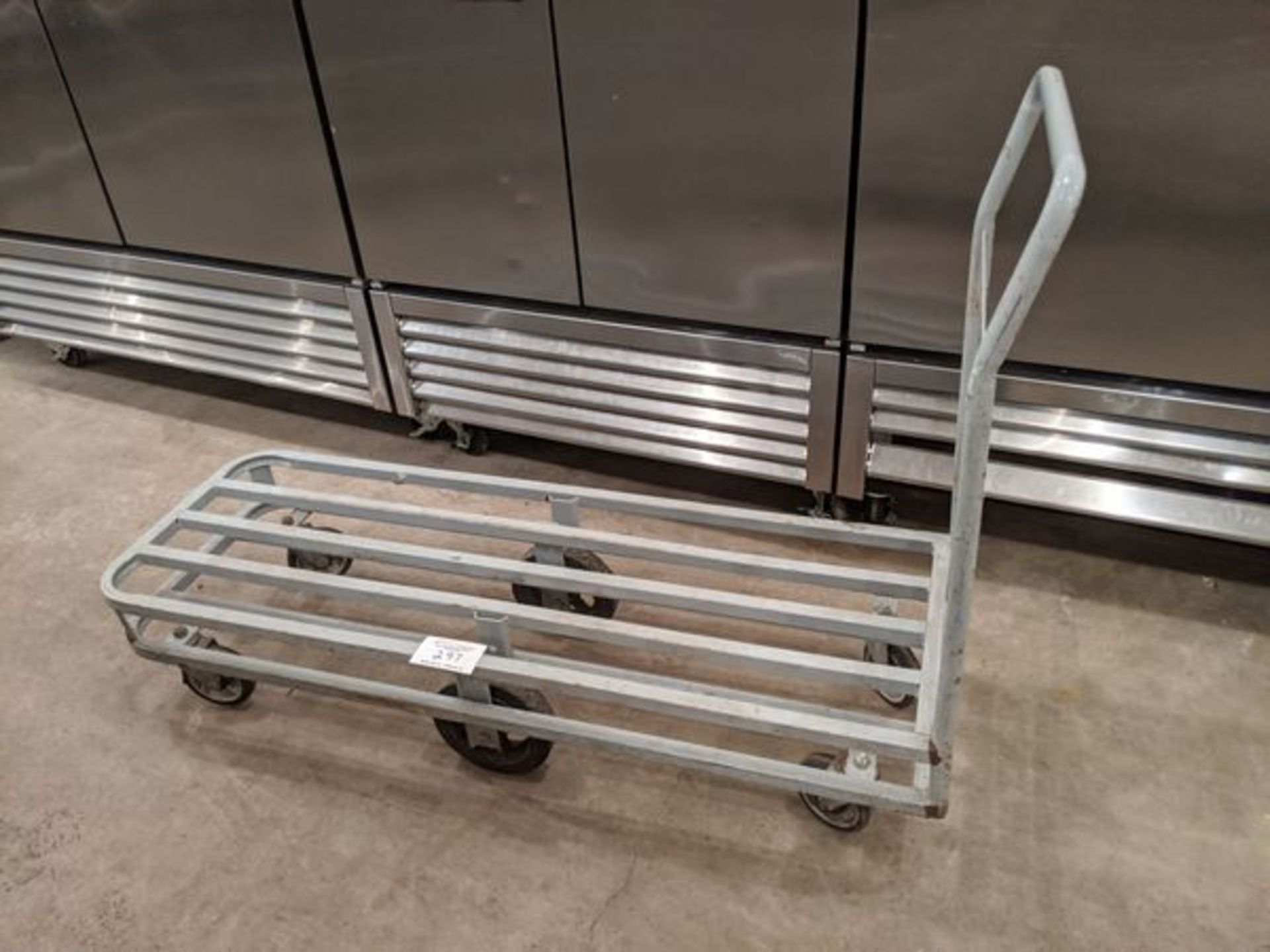 6 Wheeled Grey Transport Cart