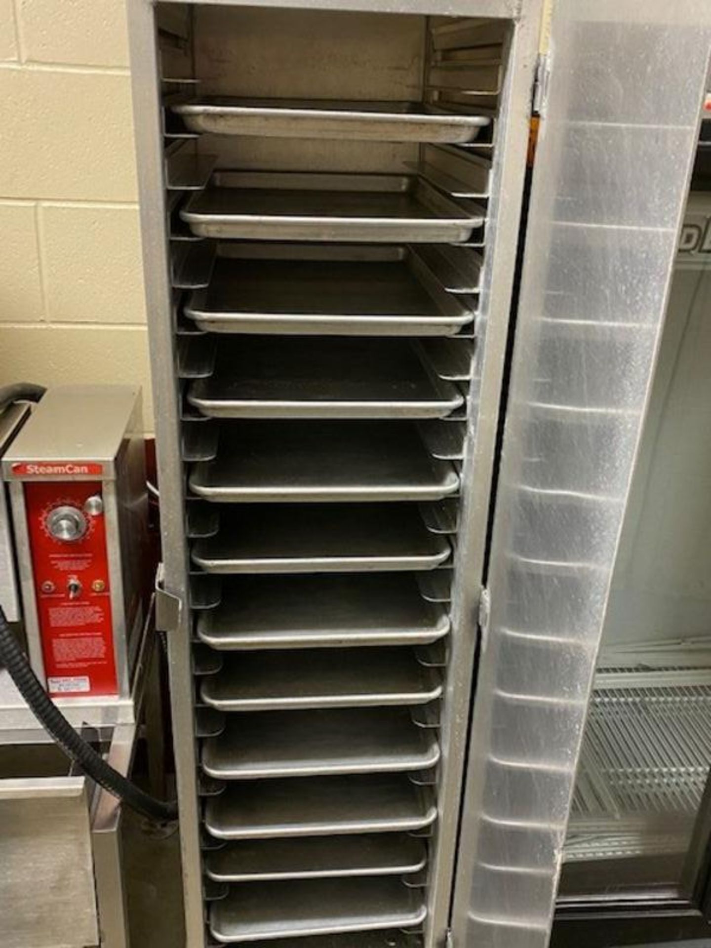 Lockwood Aluminum Holding Cabinet with Trays