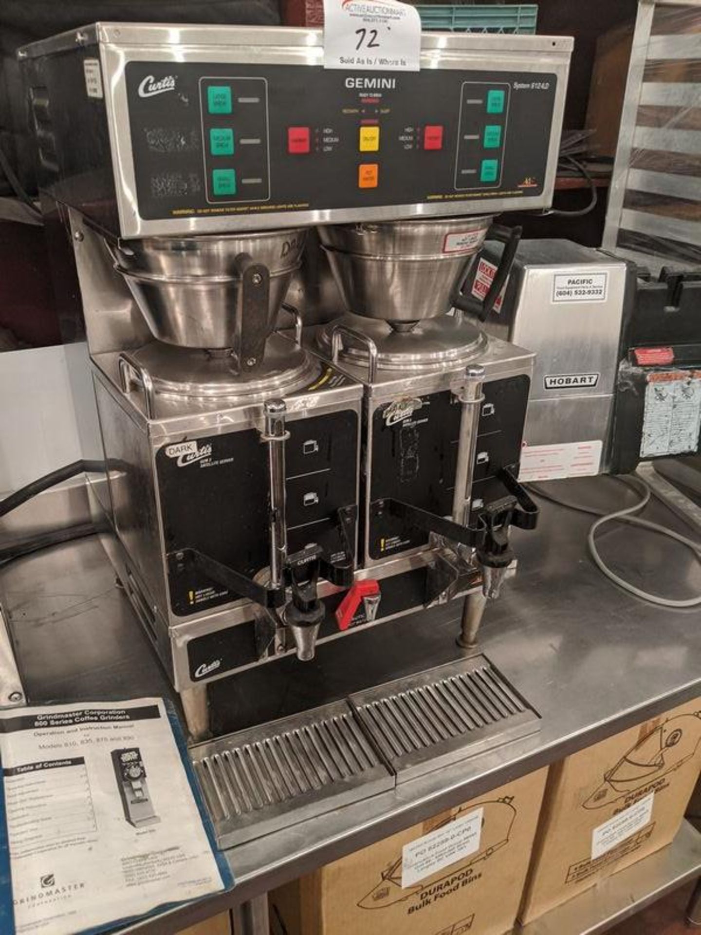 Curtis Dual Coffee Brewer